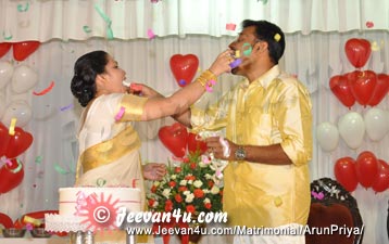Arun Priya Wedding Reception Photos Kerala India